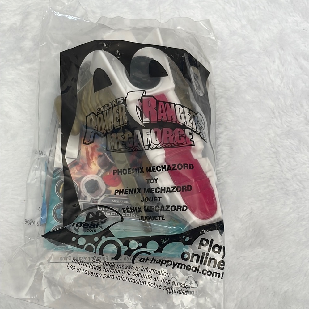 Power Rangers Phoenix Mechazord McDonalds Happy Meal Toy #5 2013
